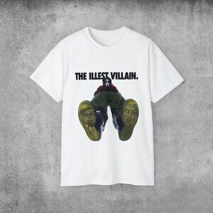 MF DOOM Y2K Graphic Madvillain Metal Face Rap Hip Hop Album Art Fan T-Shirt 24